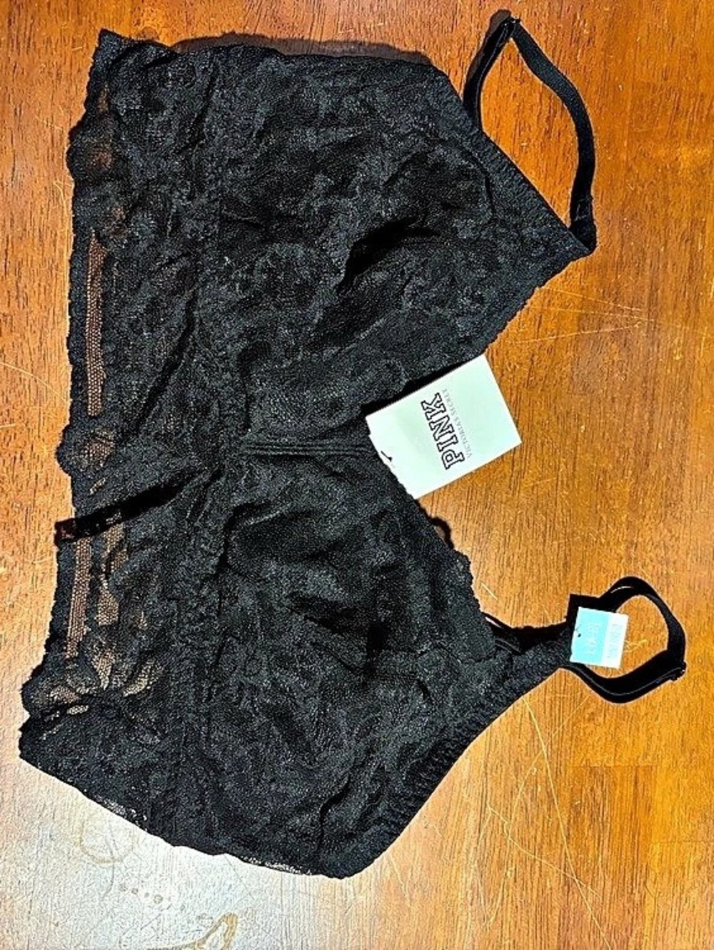 Auden Lace Bra in Black Size 36C NWT